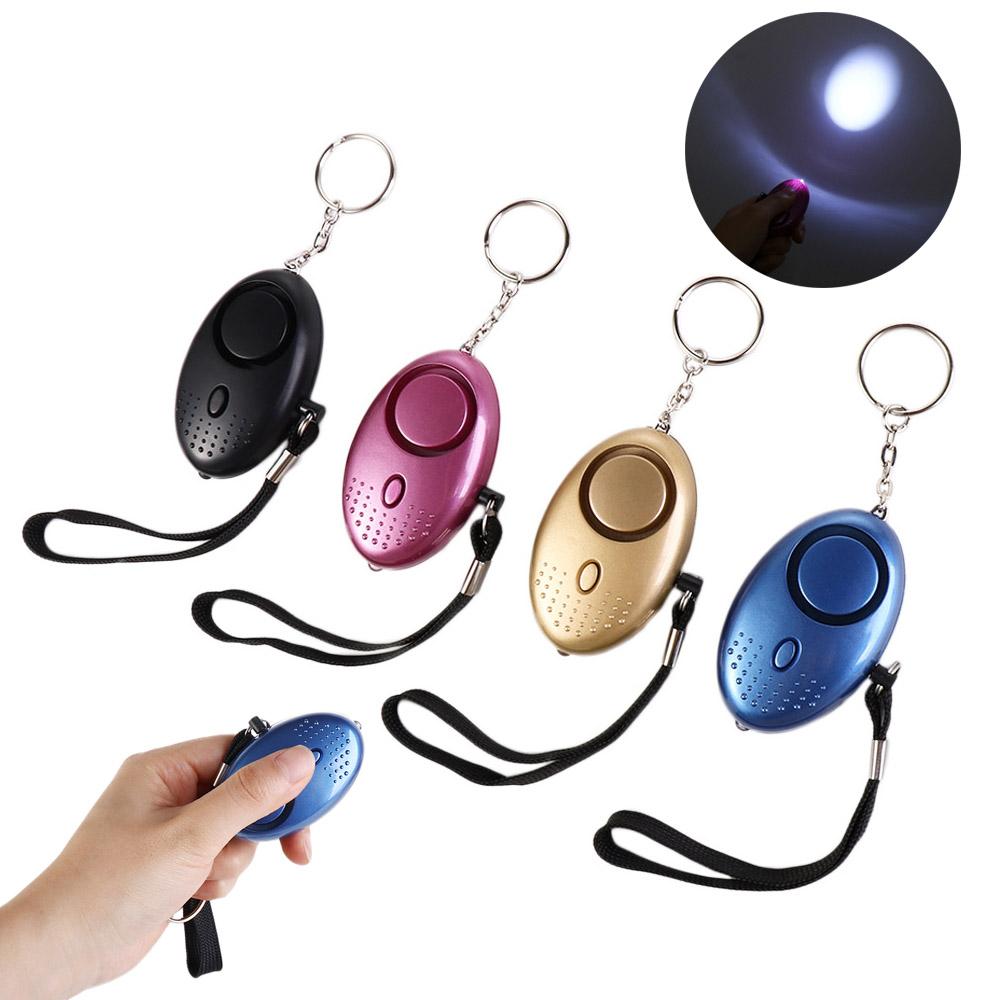 Emergency Protection Self Defense 120dB with LED Light Scream Security Alarm Alert Keychain