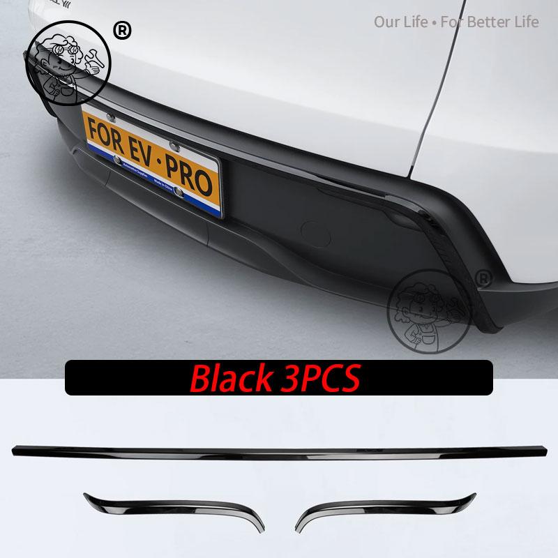 For Tesla Model YL 2026 2027 Car Rear Bumper Stainless Steel Anti-Scratch Strip Rear Anti-Collision Decorative Strip Accessories