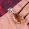 Morganite Pendant, Handmade Gemstone 925 Solid Sterling Silver  Pendant Antique Jewelry, For Engagement Gift