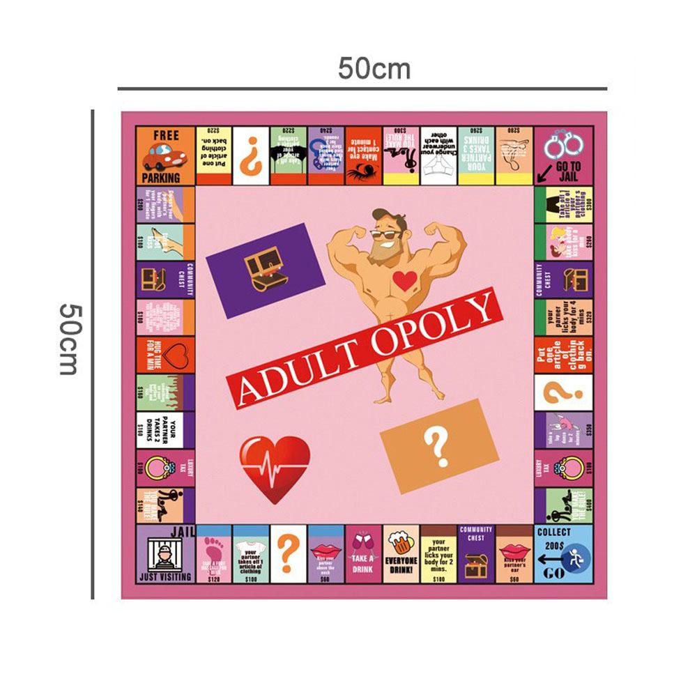1 набор Настольная игра для пар Adultopoly на вечер свиданий, Игры для пар, Идеи для вечера свиданий