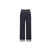 Feng Chen Wang Jeans Unisex Blue Moderate Straight Fit Pants FUF20TR05