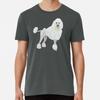 Dog Big Royal White Poodle with Lion Haircut S To 5XL Made In the AU/USA T-Shirt