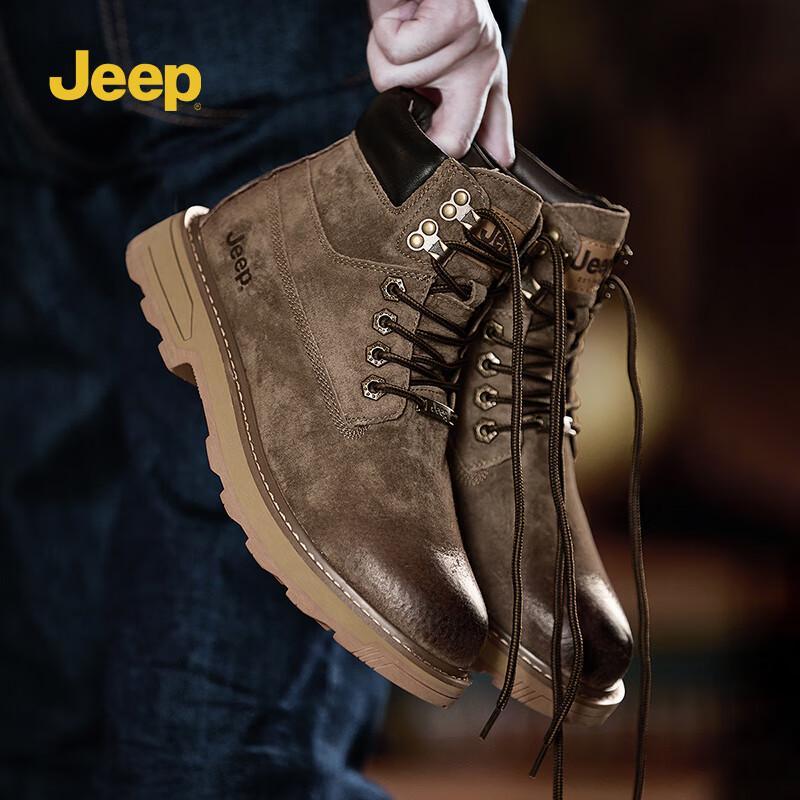 Jeep Мужские британские ретро рабочие ботинки Martin