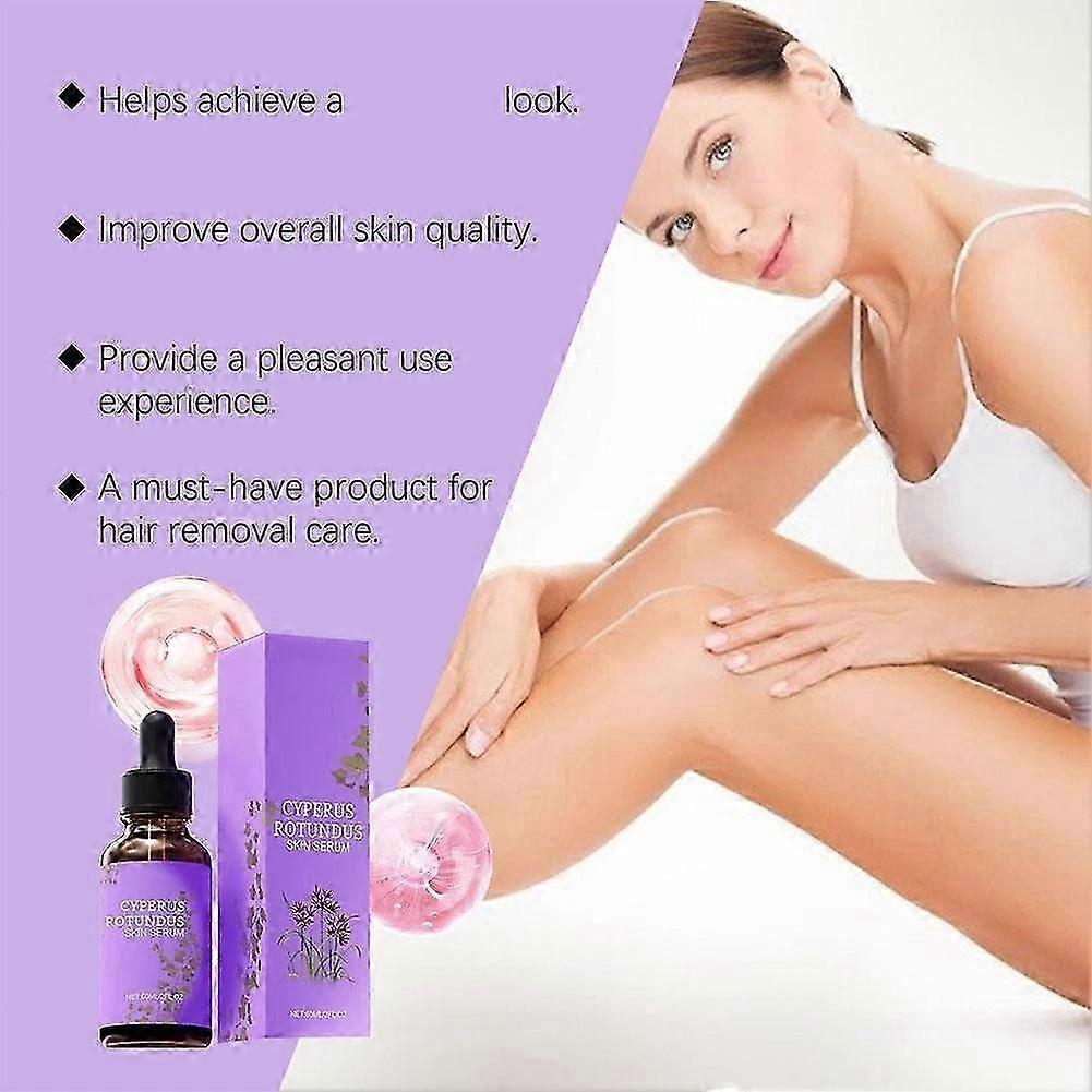 CyperGlow - Масло циперуса круглого, Удаление волос маслом циперуса, Натуральное масло циперуса