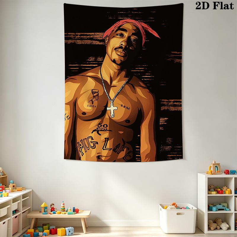 Rise Legend Tupac'S Legacy Threepiece Set 1 Duvet Cover 2 Pillowcase Without Core Soft And Comfortable Christmas Birthday Gift
