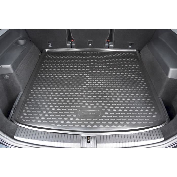 J&J AUTOMOTIVE | Tapis De Coffre Caoutchouc Premium Pour Volkswagen Touran 2 depuis 2015