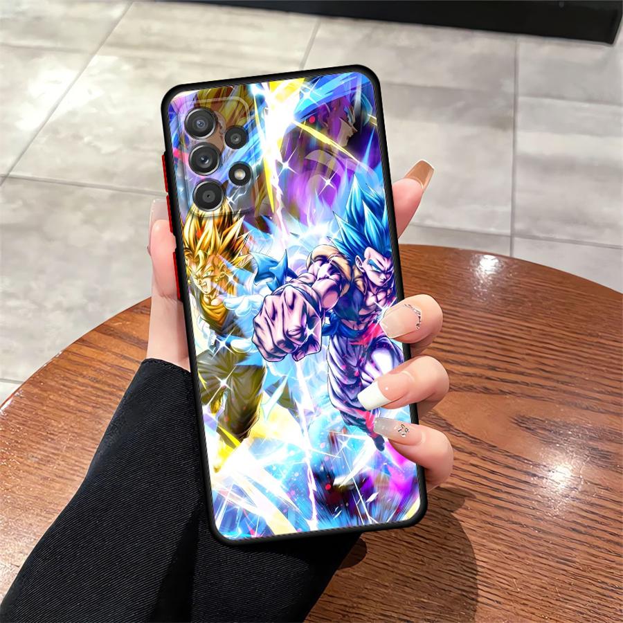 Чехол для Samsung Galaxy A14 A15 A16 A12 A05 A30 A70 Note 20 Ultra 10+ 9 8 A13 A50 A06 Задняя крышка телефона Dragon Ball Goku Vegeta