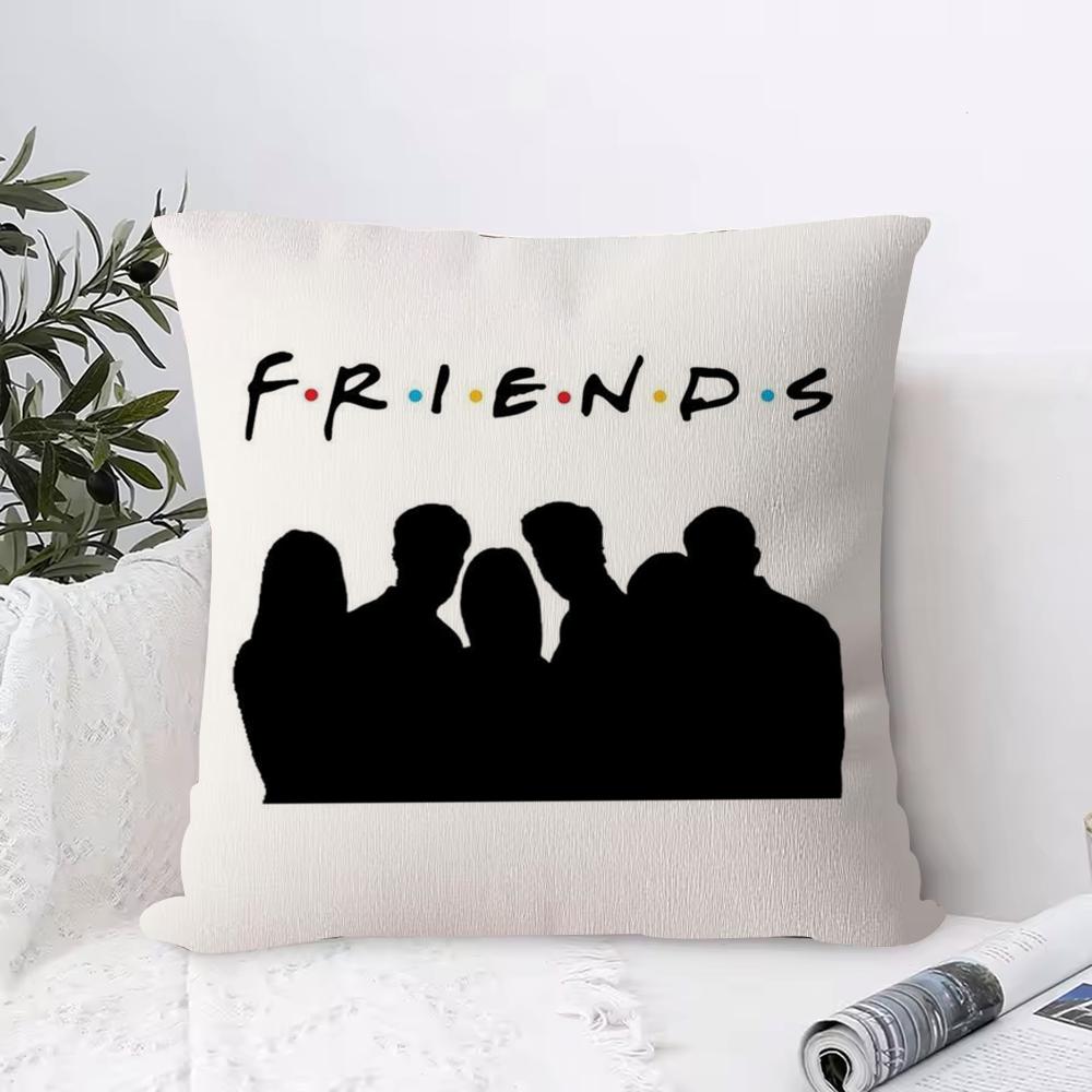 Классическая наволочка для ТВ-шоу F-Friends Ультрамягкая, приятная для кожи ткань Комфорт как в облаках и скрытая молния