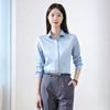 [Xinjiang long-staple cotton-no-ironing] 111% pure cotton shirt women's long-sleeved high-end versatile commuter interview shirt