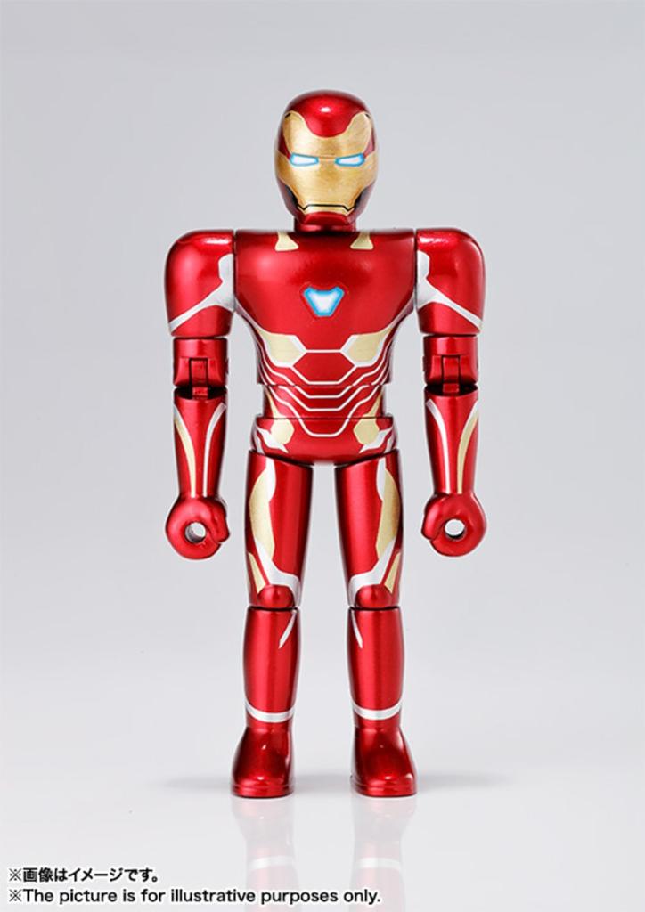TAMASHII NATIONS Super Alloy HEROES Мстители Железный человек Марк 50 100 мм ABS окрашенная подвижная фигурка прибл.