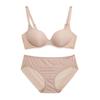 Wonder Bra Free Cut No Wire Bra Panty Set_Cream Beige WBW3O23_T