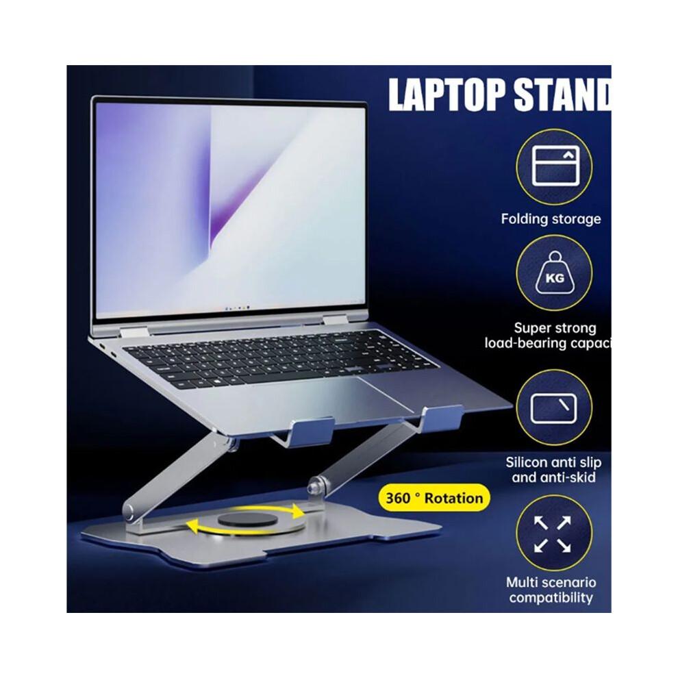 360 Rotating Laptop Stand Foldable Laptop Stand Height Adjustable Foldable Tablet Stand Devices