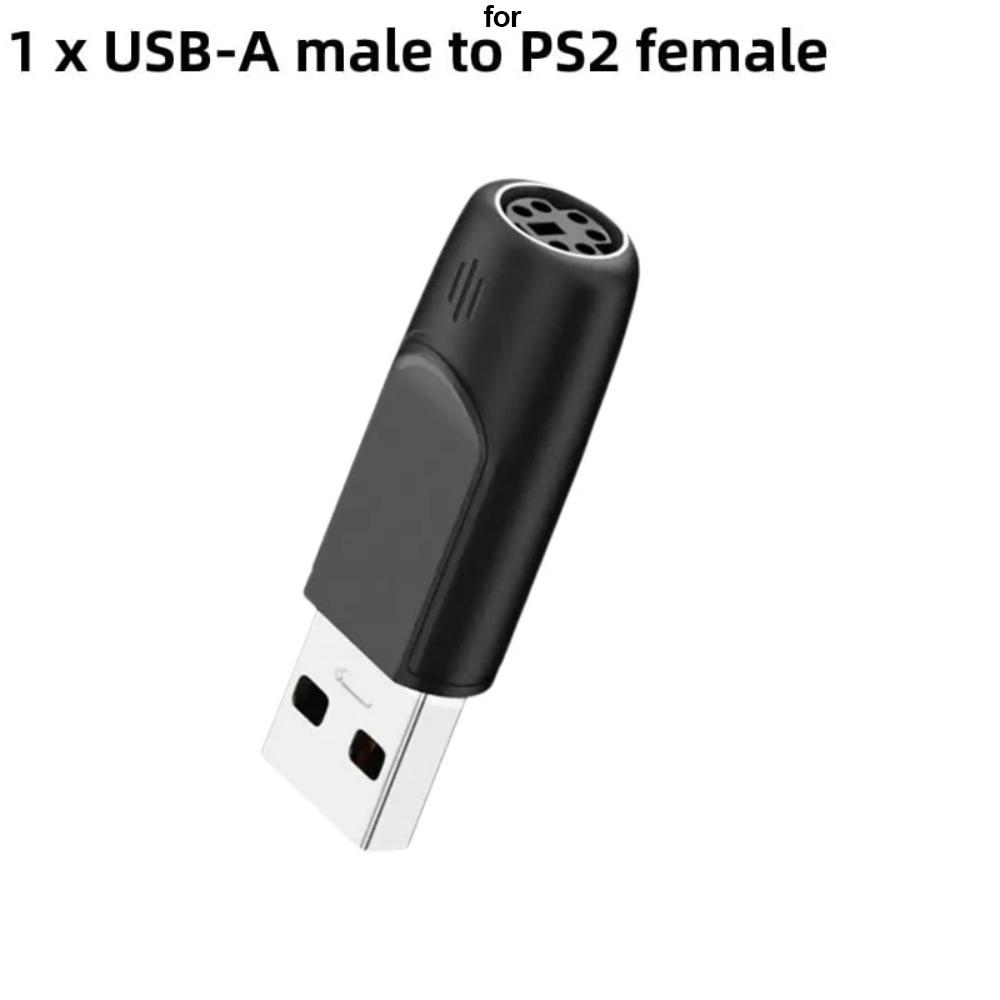 1-4 шт. для PS2 на USB A/USB-C Папа на Маму Адаптеры Универсальные Конвертеры Игровых Консолей для PS 2 Мышь Клавиатура Ноутбук Разъем