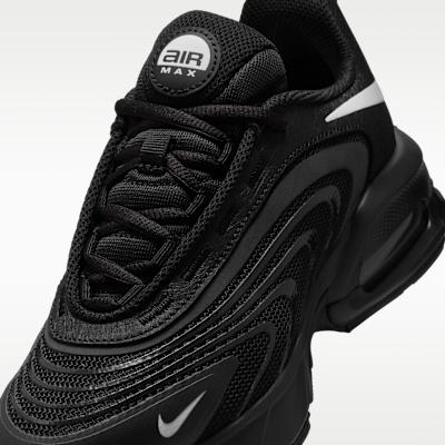 Детские кроссовки Nike Air Max Fire Черно-белые (GS) Черно-белый