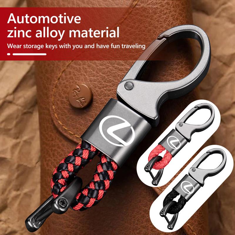 For Lexus Luxury Men Women Metal Key Chain Fashion Keychain Key Ring Holder RX350 IS250 CT200h ES250 ES300h NX300h IS200 GS300 PB9