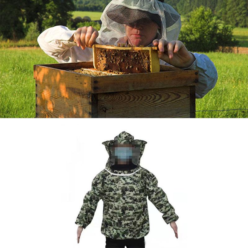 Beekeeping Jacket   Lightweight Maximum   Bee  Jacket with Veil Hood for Beginner Professional Bee s