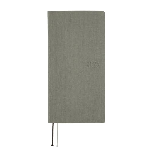 Hobonichi Techo 2025 Weeks Colors/Smoke Gray Начинается в январе Еженедельник Еженедельник Левый Тонкий Портретный