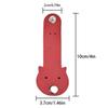 Durable Leather Cable Ties Elastic Tie Soft Cable Organizer Cute Reusable Cord Clip Data Cable Storage