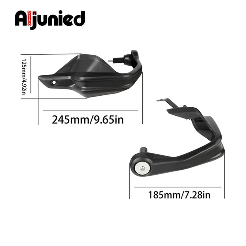 Motorcycle Hand Guard Windshield Honda CB750 Hornet 750 Steel PP Black Handlebar Protector