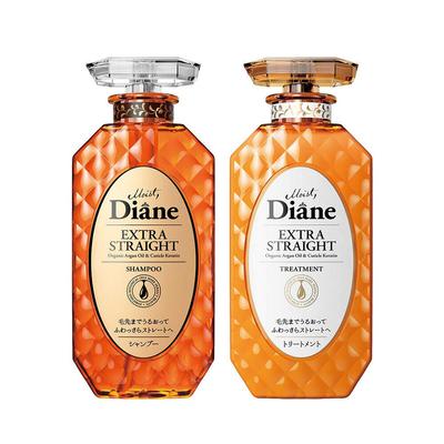 Набор: Шампунь и кондиционер Nature Lab Moist Diane Perfect Beauty EX Straight 450 мл