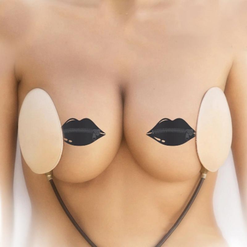 Женский анти-выпуклый бюстгальтер без бретелек с открытой спиной, форма груди, наклейка на соски, бюстгальтер без косточек, топ, бюстгальтер пуш-ап