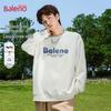 Baleno Men's Letter Print Loose Fit Round Neck Sweatshirt
