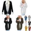 Fashionable Casual Knitted Sweater With Loose Long Sleeve Women Cardigan