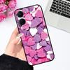 Чехол для Y56 Y35 Y53T 5G Fundas Милый Модный ТПУ Мягкий Силикон Черный Матовый Чехол для Телефона Для Vivo Y16 4G V2204 V2214 Coque Бампер