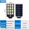 Солнечный уличный светильник Xuan Yong 400 Вт с датчиком движения