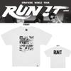 Stray Kids Мировой тур RUN IT JAPAN БЕЛАЯ ФУТБОЛКА POP-UP ОФИЦИАЛЬНЫЙ ТОВАР / Предзаказ