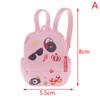 Doll Pvc School Bag With Detachable Strap Can Be Loaded With Small Accessories