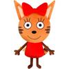 ГОРЯЧЕЕ Новое поступление на склад Мультяшная игрушка Kid-e-Cats Карамелька три котенка плюшевые мягкие и милые куклы