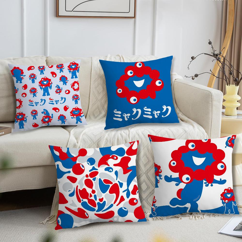 Art MMyakuMyakuS Cushion Cover For Pillow Printing Sofa Decoration Home Car Room Coffee Shop Office Nordic Simplicity
