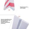 2pcs Garage Wall Protector Foam Edge Corner Bumper Foam Wall Corner Guard Car Sticker Anti Scratch Parking Auto Door Protector Interior Mirrors 6