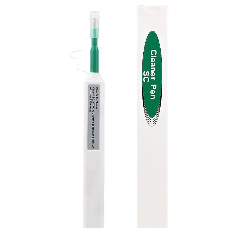 Очищающий маркер для оптоволоконных разъемов SC/FC/LC: Инструмент для очистки торца и сердечника кабеля