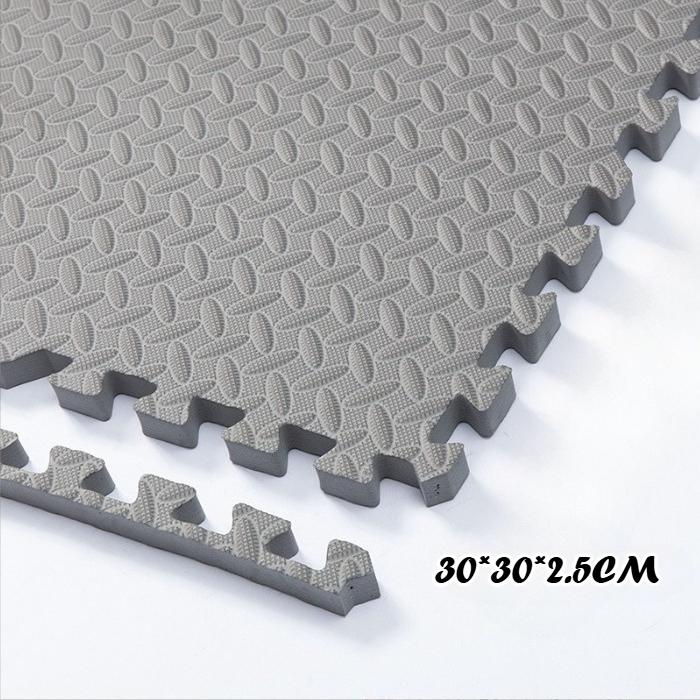 6 штук 2,5 см толстый пэчворк мат мягкий вспененный коврик для ползания младенцев противоскользящий противоударный напольный детский развивающий игровой пазл