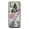 Чехол для телефона OnePlus 10 9 Pro 9T 9R 9RT 8T 8 7 6T 7T Nord 2 CE 5G N200 N10 N100 чехол Paris Art синяя бабочка девушка цветок