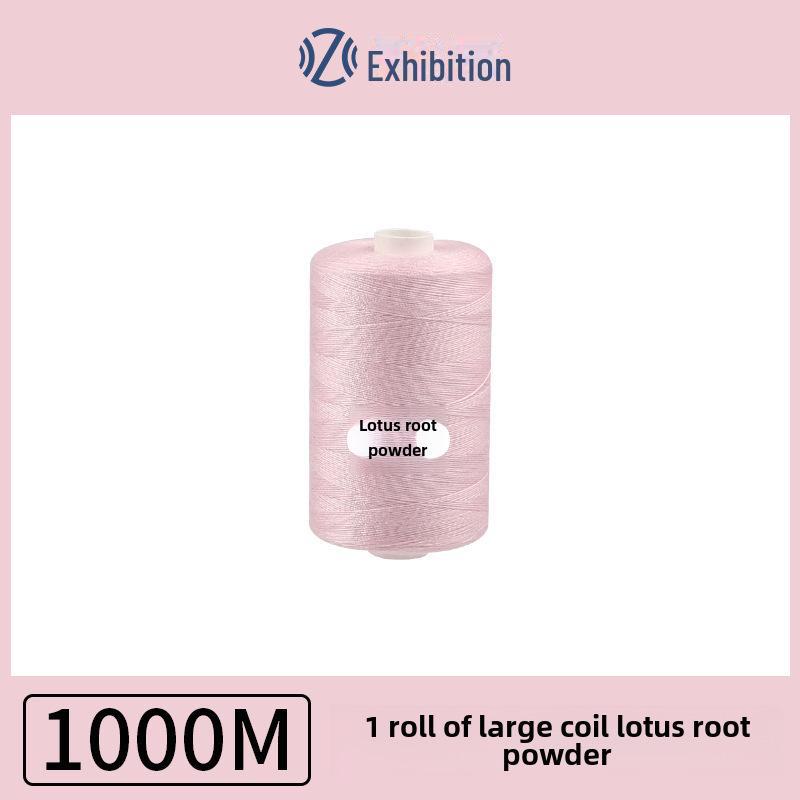 1000 ярдов ниток для бытового шитья: Полиэстер, цветная ручная работа, тонкая катушка