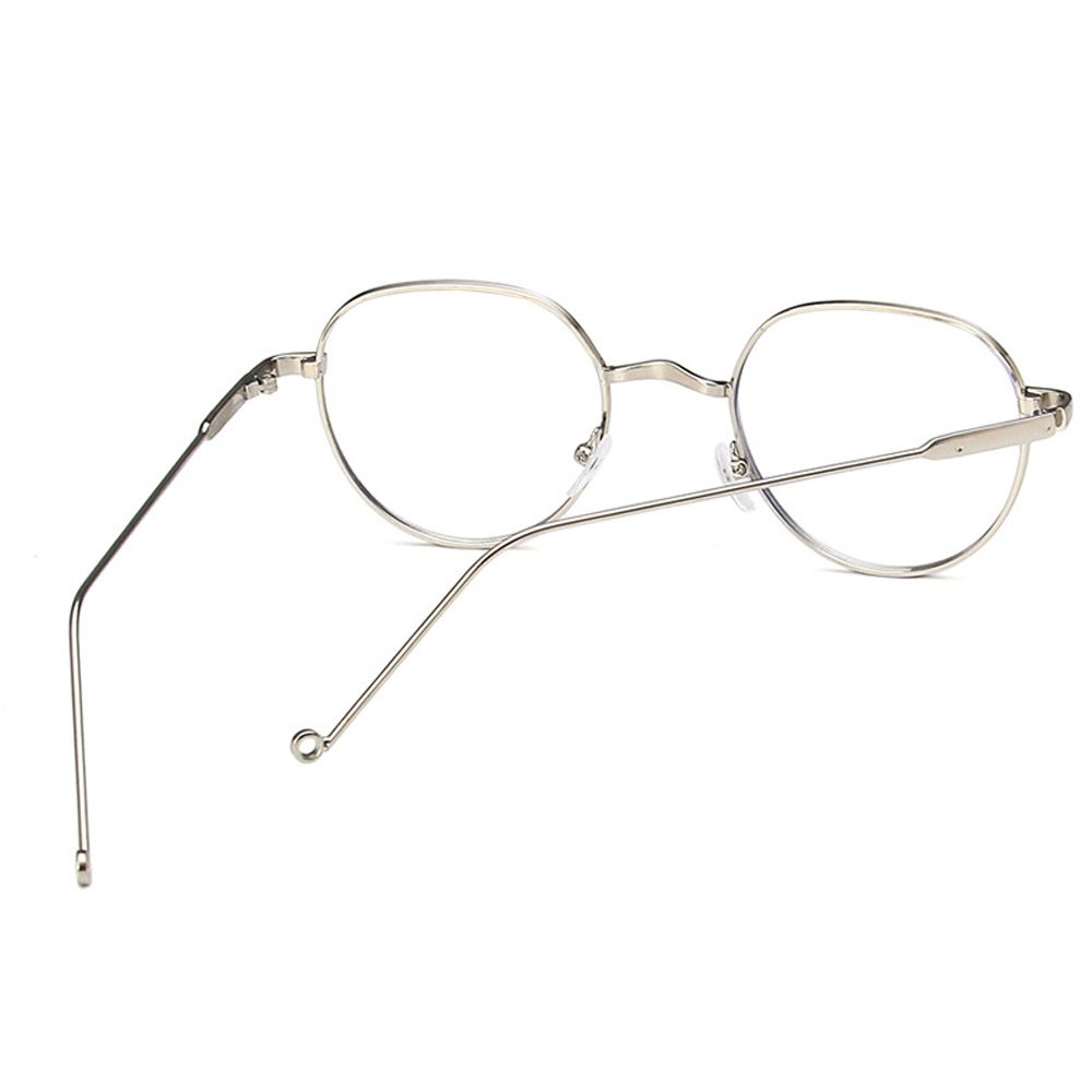 Оправа Очки Оптические Корейские Компьютерные Очки Круглые Очки с Прозрачными Линзами Женские Очки для Чтения