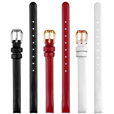 Для CK Натуральная кожа женский ремешок Rebel Rebel серии K8P 231 K8P 236/237 Красный Черный Белый кожаный ремешок для часов 8 мм
