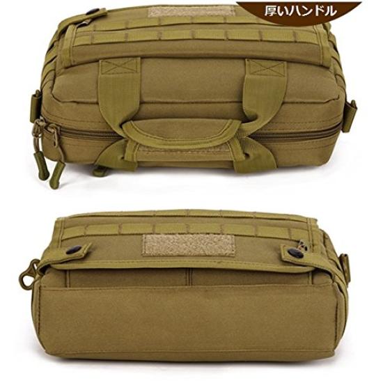 PHOENIX IKKI Tablet PC Molle Outdoor Shoulder 5 Colors Available 10-inch Storage, Compatible, Camouflage, Water-Resistant, Bag, Tactical, Military,