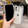 Apple 16pro Гальванизированная серебристая рамка Кошачьи ушки 15promax Полностью закрывающий чехол для мобильного телефона 14 Защитный чехол