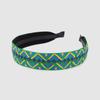 LALA Повязка на голову с африканским узором P-GREEN