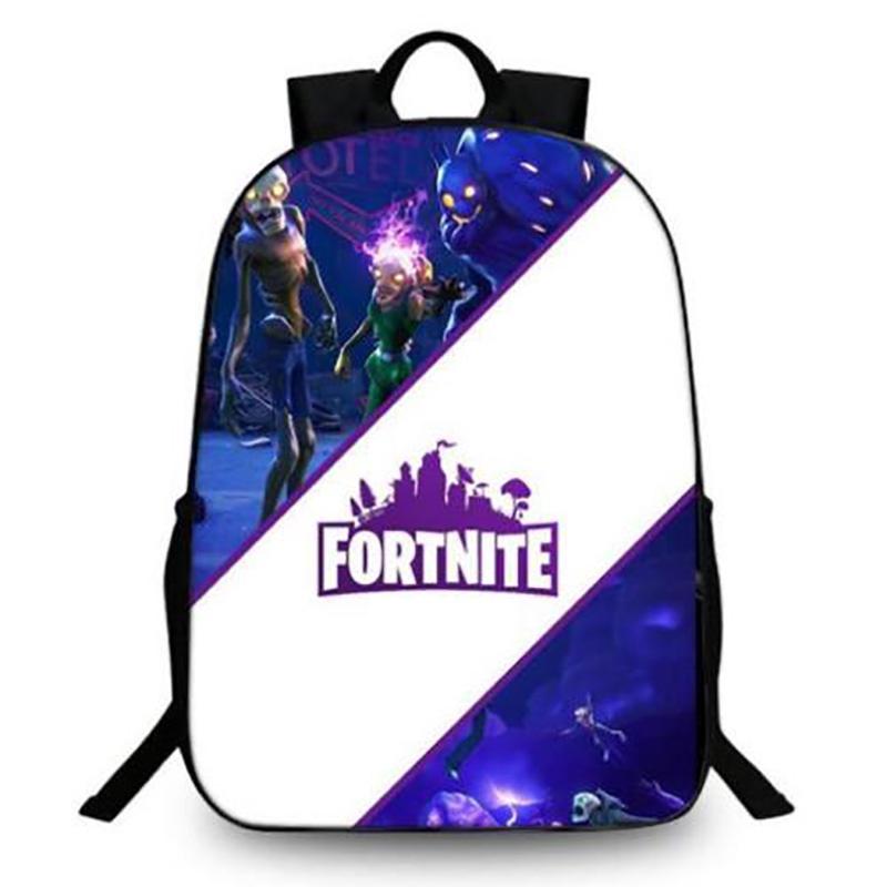 3D Рюкзак с принтом игры Fortnite Книжный рюкзак Школьный для ноутбука Дорожная сумка Девочка Мальчик