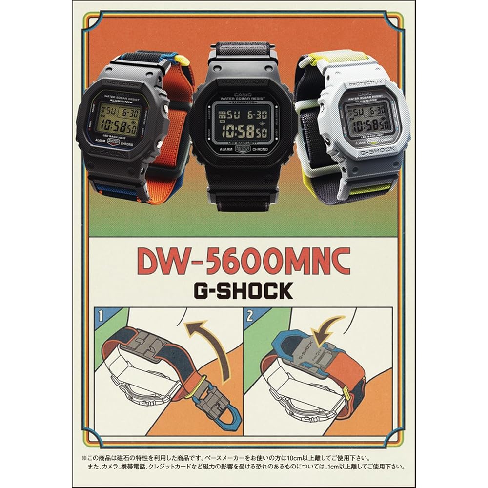 Casio G-Shock DW-5600MNC-7A8JF Men's Watch Gray Eco-Friendly Material