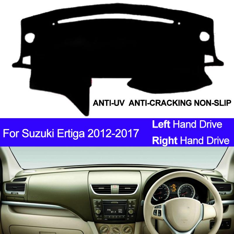 Накладка на панель приборов Автомобильный коврик на панель для Suzuki Ertiga 2012 2013 2014 2015 2016 2017 Коврик на панель Автомобильный солнцезащитный коврик