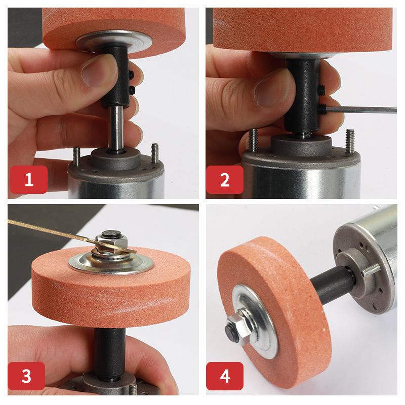 Адаптер шпинделя 10 мм для шлифовки полировки вал 5 мм/6 мм/8 мм/10 мм/12 мм/14 мм/16 мм мотор настольный шлифовальный станок