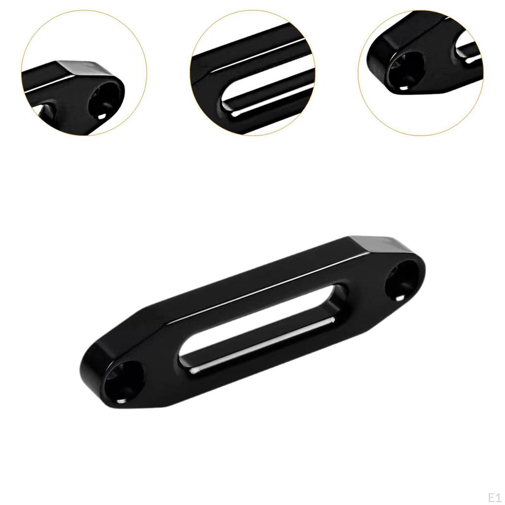 Аксессуары для лебедки Клюз 124 мм Алюминиевый универсальный для синтетического троса