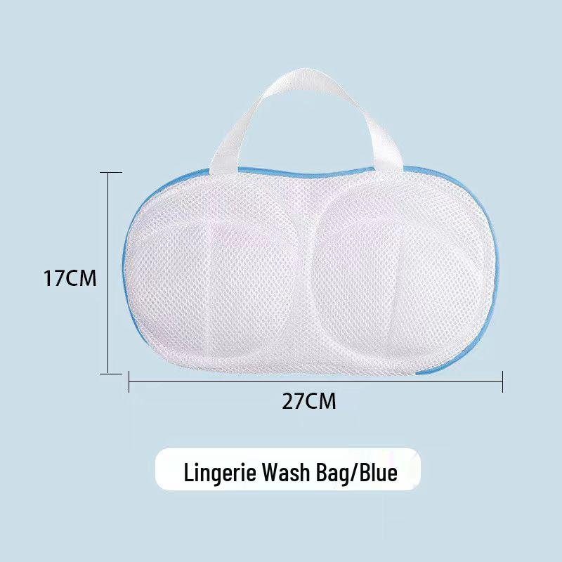 Прочный мешок для стирки бюстгальтеров: Защищает нижнее белье, поддерживает форму бюстгальтера, толстая сетка для машинной стирки.