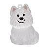 Yousheng Dog Hair Collector Keychain Dog Shape Charm Keychain Memorial Storage Box Transparent Pet Fur Keepsake Capsule Memorial Gift for Pet Lovers